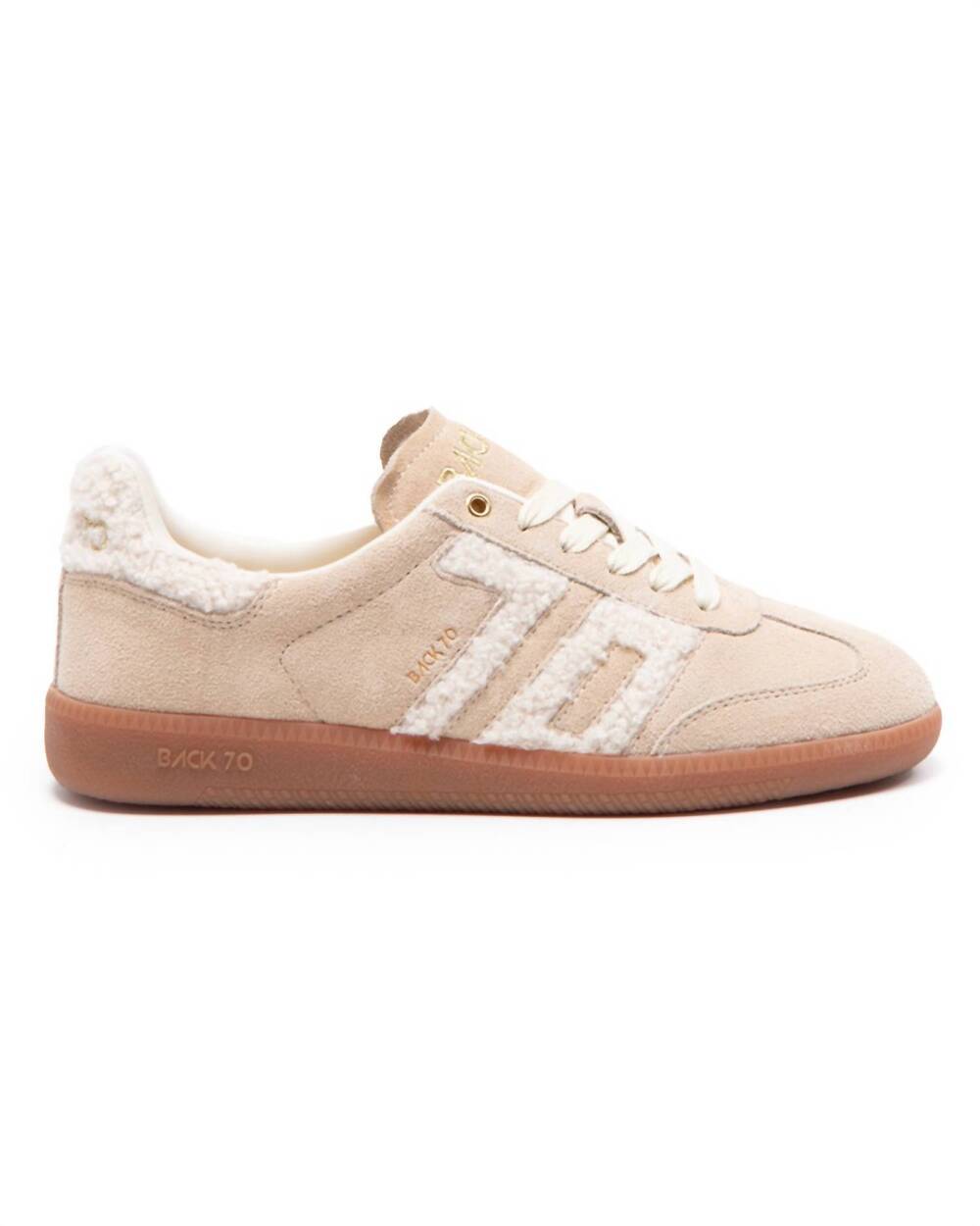 NEW BACK 70 women's cloud sneaker in beige